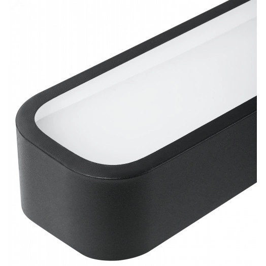 Светильник LED черный подвесной драйвер внутри 36Вт 4000К 2700Лм IP40 1200х100х60 Geometria SPO-113-B-40K-036 Block