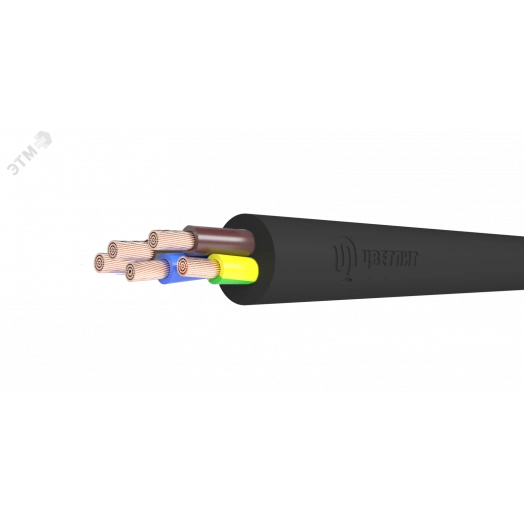 Кабель силовой КГ 5х25(N,PE) 380/660-2 ТРТС