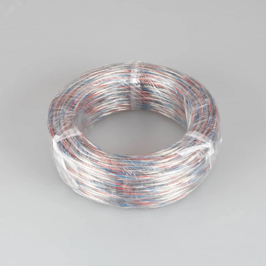 Провод питания ARL-20AWG-CLEAR-2Wire-CU-Double (2x0.75мм) (-)