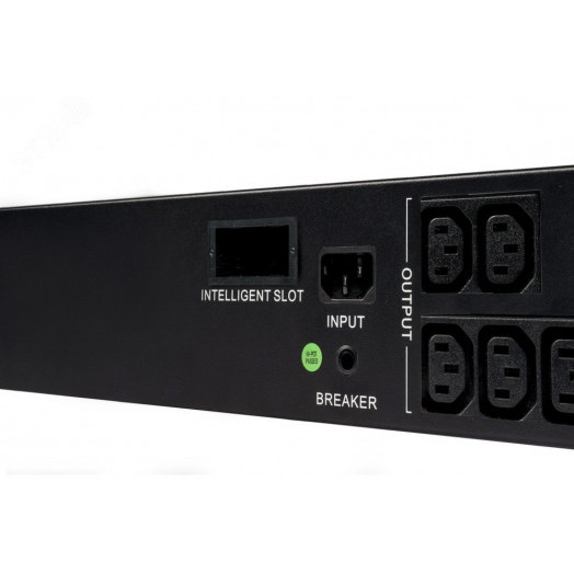 Источник бесперебойного питания Line-interactive SMTSE 1000 ВА/720 Вт 1/1 2 мин Rack 6хIEC 60320 C13 USB, RS-232, SNMP, Intelligent Slot