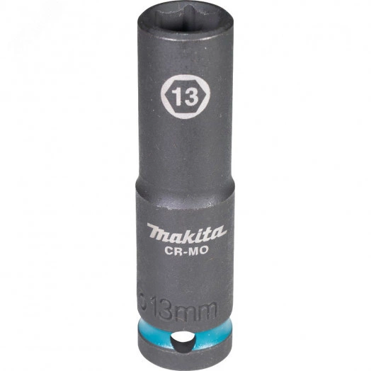 Головка торцовая ударная удлиненная Impact Black 1/2'' 13x81,5 мм