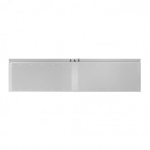 Корпус навесной STH с М/П с двустворчатой дверью, нержавеющая сталь AISI316, ВхШхГ 1200x1200x300 мм, с фланцем