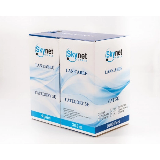 Витая пара кат. 5е Standard UTPнг(А)-LSLТx 4х2х0.5Cu (100м)