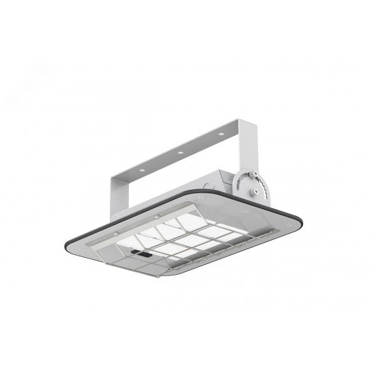 Светильник LED Effect KEDR 2.0 СПОРТ 75Вт 8250лм 4000К IP67 КСС Д настенный, для внутреннего освещения спортивных залов и бассейнов, опаловый рассеиватель из поликарбоната