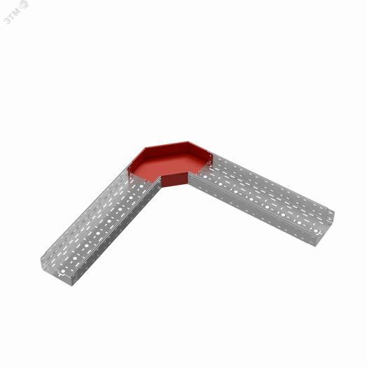 Угол горизонтальный 90 гр. 100х200 мм ПЛЮС