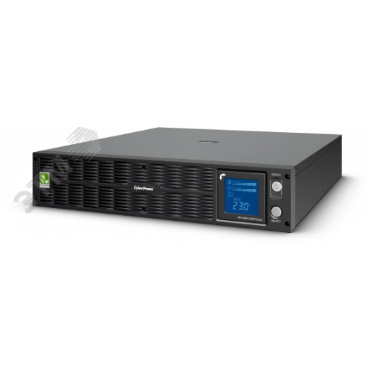 Источник бесперебойного питания Rackmount Line-Interactive 1000VA/750W 10 IEC-320 C13 розеток USBиSerial сухие контакты EPO SNMPslot RJ11/45 Extended Battery LCD дисплей