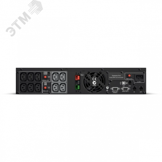 Источник бесперебойного питания Rackmount Line-Interactive 1000VA/750W 10 IEC-320 C13 розеток USBиSerial сухие контакты EPO SNMPslot RJ11/45 Extended Battery LCD дисплей