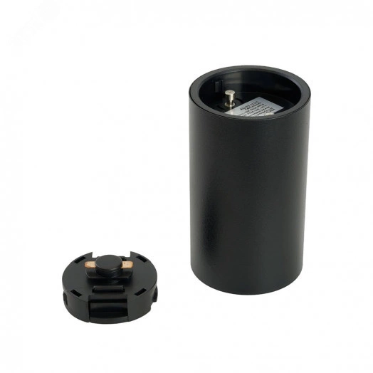 Светильник трековый на шинопровод ДПО GU10 без лампы IP40 черный