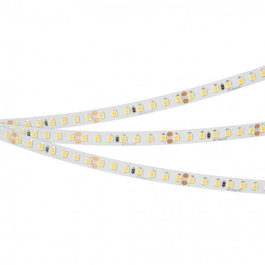 Лента UL-A140-8mm 24V Warm3500 (10 W/m, IP20, 5m) (Arlight, 7 лет)