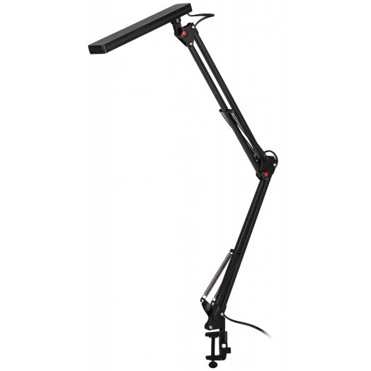 Светильник настольный NLED-507-8W-BK светодиодный на струбцине чёрный