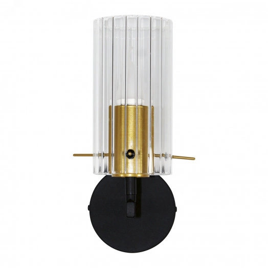 Светильник Эсми 511 черн.зол. (Плафон 0015) НББ 01-60-180 Е27 настенный