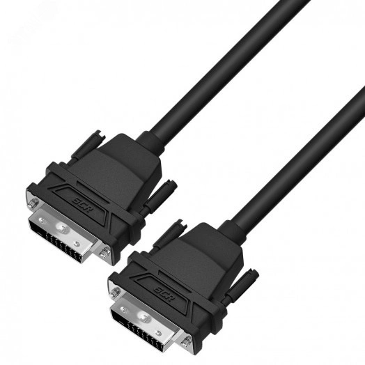 Кабель DVI-D 25M на 25 M, 3 м., черный