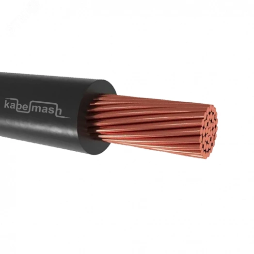 Провод силовой ПуГВнг(А)-LS 1х0,5 черный (100м)ТРТС