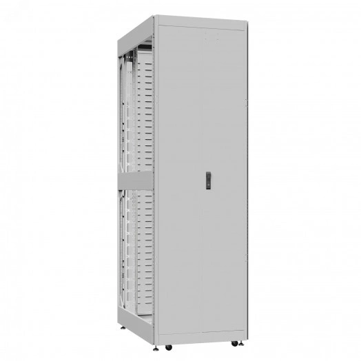 Шкаф серверный 42U 800х1200 передняя дверь: одностворчатая перфорированная IP20. задняя дверь: протект IP41. боковые панели: без. цвет: серый RAL7035 