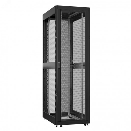 Шкаф серверный 42U 800х1200 передняя дверь: двустворчатая глухой металл IP51. задняя дверь: двустворчатая глухой металл IP51. боковые панели: без. цвет: черный RAL9005 