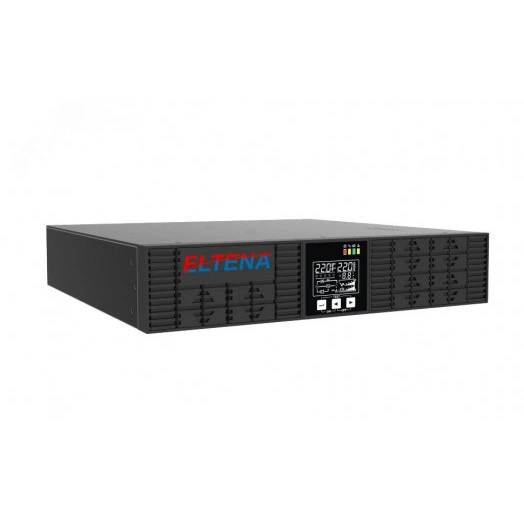 Источник бесперебойного питания Monolith B 6000RТ2U, Оn-line, 6000 Ва/6000Вт, ЗУ 12А,внешние АКБ 240В,RS-232, USB, слот для SNMP-карт / «сухих» контактов