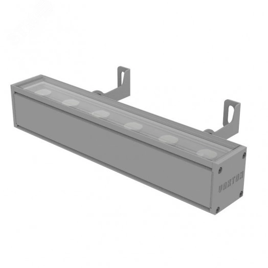 Светильник светодиодный ДБУ-Regula 2.0 300мм 6Вт BLUE 20x40гр. серый