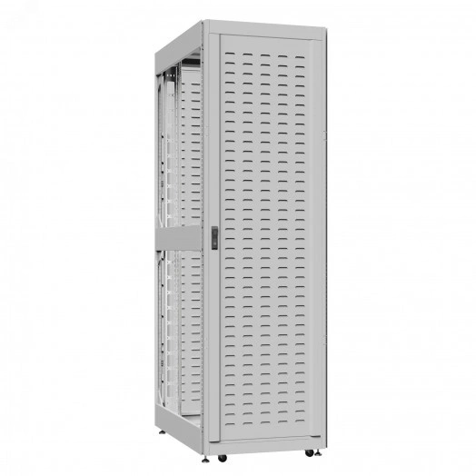 Шкаф серверный 42U 800х1200 передняя дверь: протект IP41. задняя дверь: протект IP41. боковые панели: без. цвет: серый RAL7035 