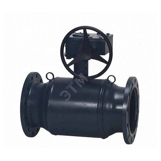 Кран шаровой сталь JIP Premium FF Ду250 Ру16 фл с редуктором