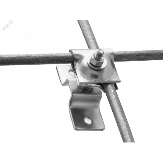 Держатель на горизонтальных и вертикальных поверхностях L=25 мм