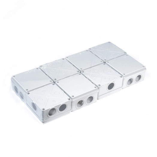 Коробка распределительная 40-0300м для о/п безгалогенная (HF) 100х100х50