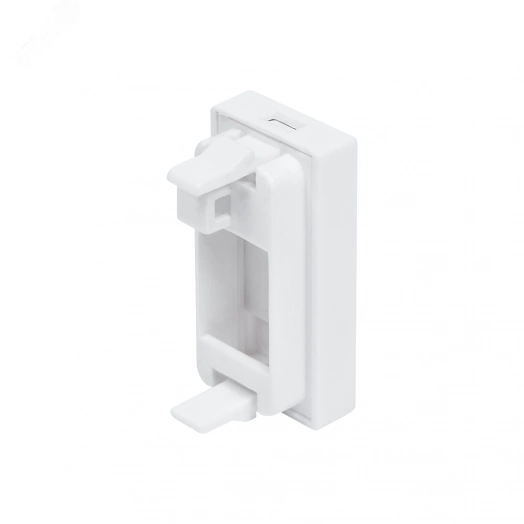 Вставка для модуля Keystone, 1 порт, 22,5x45 мм, со шторкой, белая