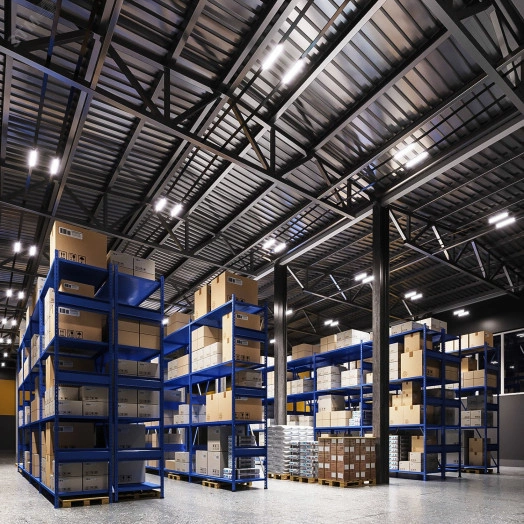 Светильник линейный ДСП 12 Вт 4000К 1250 лм 175-265В IP65 590х29х29мм Пластик матовый COMPACT Gauss