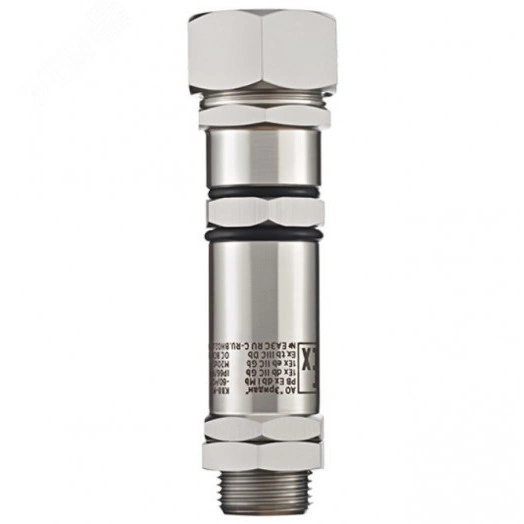 Ввод кабельный взрывозащищенный для монтажа       кабелем вметаллорукаве  с условным проходом D=15  мм(нерж) КВВ-М15-Н