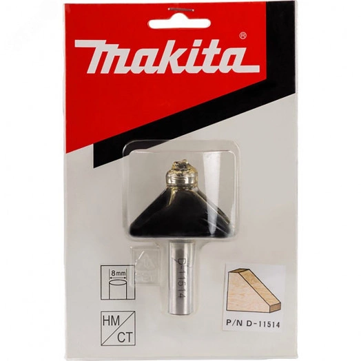 Фреза кромочная конусная 45град 50,8х19х12х38х2Т