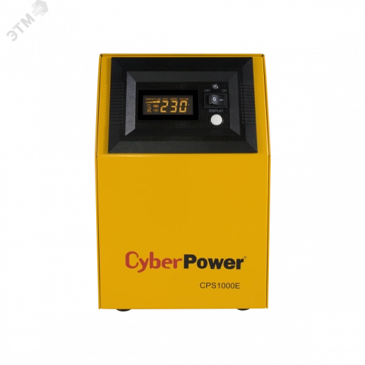 Источник бесперебойного питания UPS Line-Interactive 1000VA/600W USB/RS-232/SNMPslot /RJ11/45 (4и2 IEC С13) OR1000ERM1U CyberPower