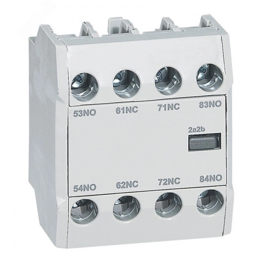 CTX? Фронтальные вспомогательные контакты 3НО1НЗ