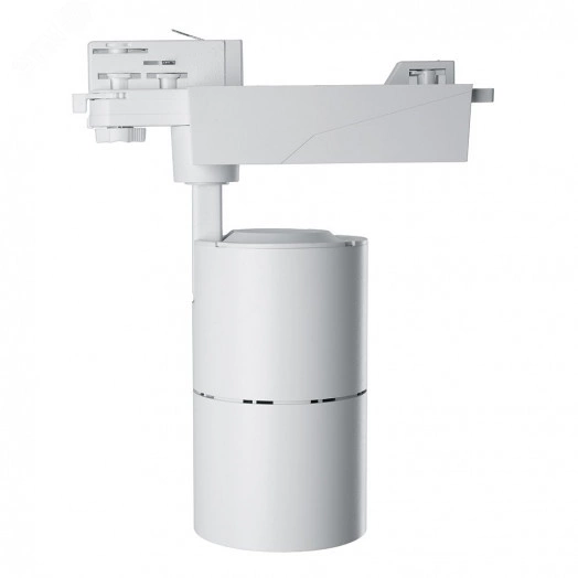 Светильник светодиодный трековый на шинопровод ДПО-40w 4000К 3600Лм трехфазный белый