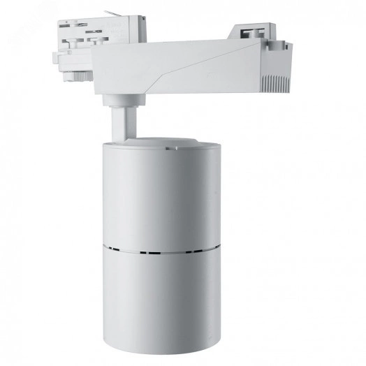 Светильник светодиодный трековый на шинопровод ДПО-40w 4000К 3600Лм трехфазный белый