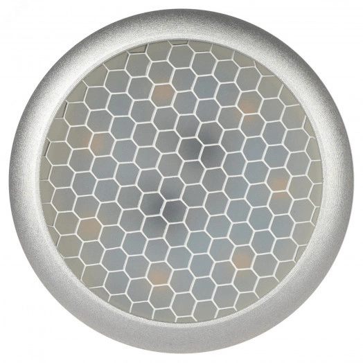 Светильник встраиваемый алюминиевый KL106 WH/SL MR16 GU5.3 белый/серебро матовый