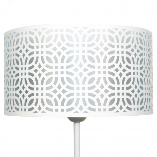 Светильник Амина ННБ 63-60-021 бел.муар /шнур бел. напольный - торшер