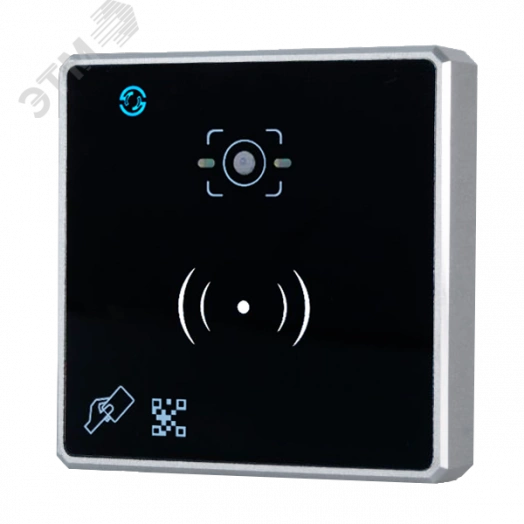 Считыватель QR-кода и карт формата Em-marin для накладного монтажа