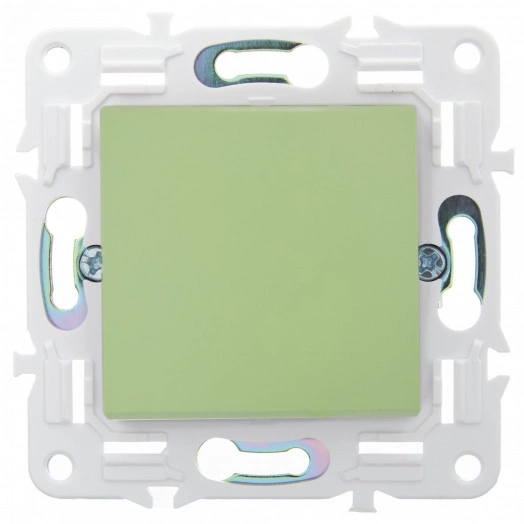 SKANDY Выключатель 1-клавишный 10А SK-V01G мятный IEK