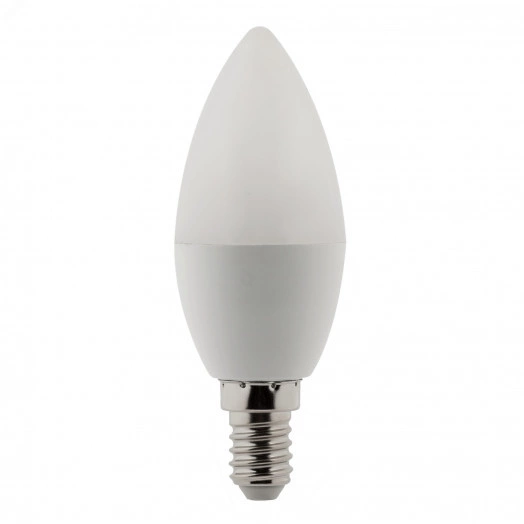 Лампа светодиодная LED B35-10W-827-E14 R (диод свеча 10Вт тепл E14) (10/100/3500)