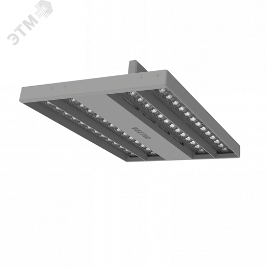 Светильник светодиодный ДПО-TT-Crisp Double трековый 57Вт 4000К серый DALI