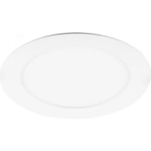 Светильник светодиодный ДВО-15w 4000K 1050Лм slim белый