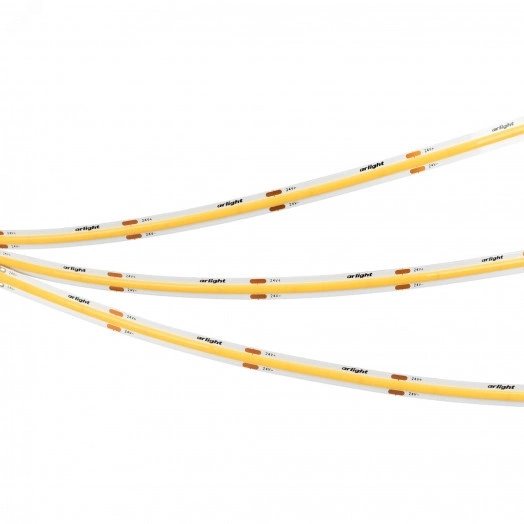 Лента COB-X480-8мм 24V White6000 (8 W/m, IP20, CSP, 5м) (-)