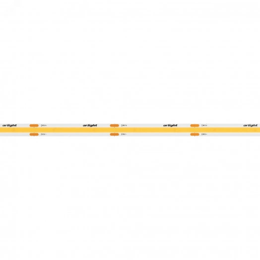 Лента COB-X480-8мм 24V White6000 (8 W/m, IP20, CSP, 5м) (-)