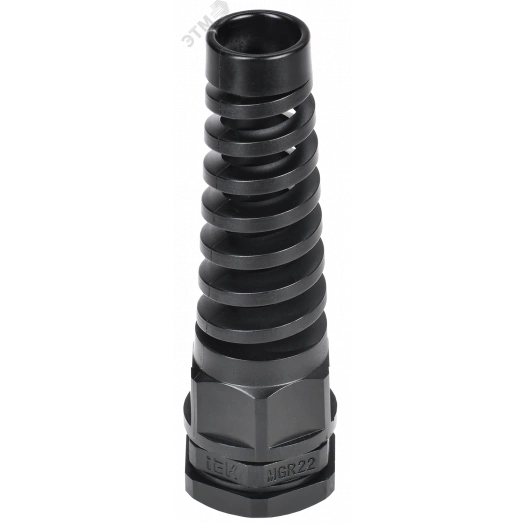 Сальник MGR 22 с гибким отводом d=10-14мм IP68 черный IEK