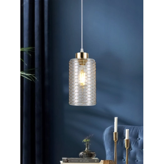 Светильник подвесной (подвес) Malice 9124-201 1 х Е27 40 Вт модерн потолочный