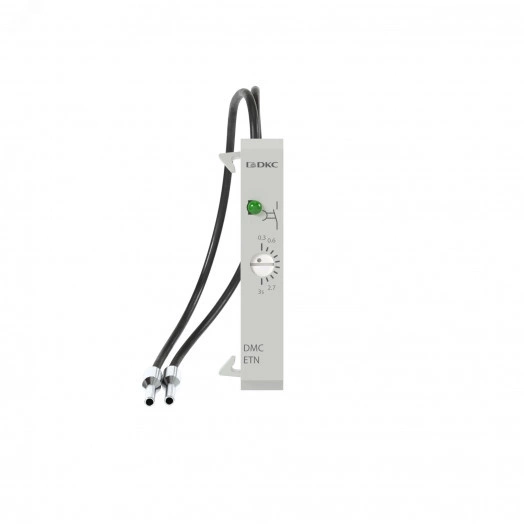 Таймер для миниконтакторов DMC и реле DCR для монтажа справа с задержкой на отключение 3-30с 100-240В AC/DC