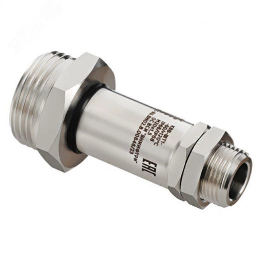 Штуцер взрывозащищенный для трубной разводки с    внешней резьбой М32х1,5 мм(нерж) КВВ-ШТ32-Н