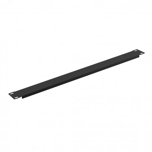 Фальш-панель 1U. черный RAL 9004