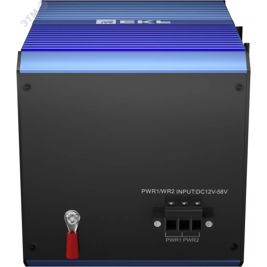 Коммутатор промышленный неуправляемый U-4GX/SFP-24GTP, 4 порта 1000Base-X SFP, 24 порта 10/100/1000Base-T(X) RJ45 c PoE, монтаж на динрейку TSX EKF