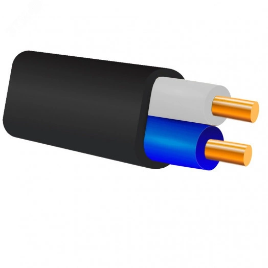 Кабель силовой ВВГ-П 2х4ок (N) - 0.66 (б) ТРТС