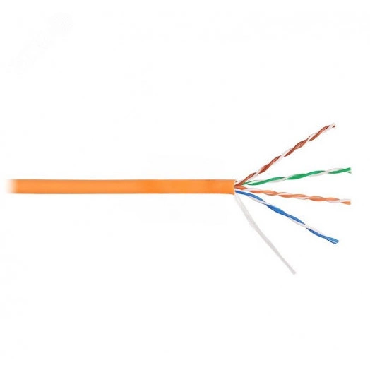 Витая пара FTPнг 4 пары AWG 24 категория 5е экран Cu Standart 100м